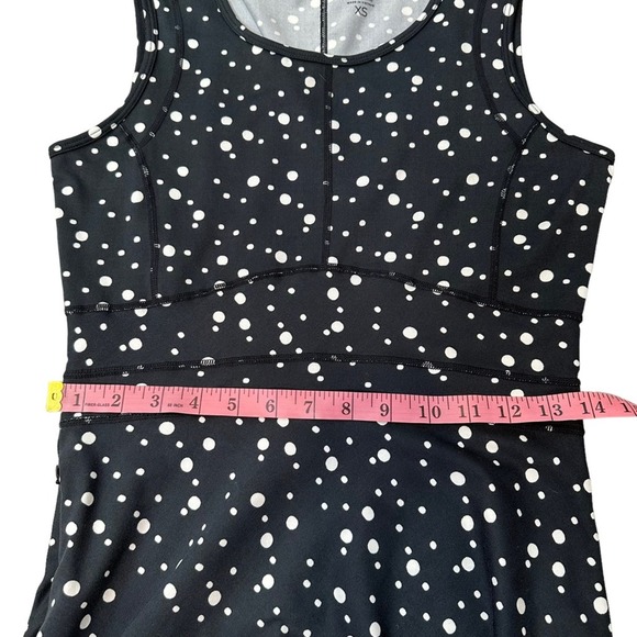 Title Nine Golf Dress Womens Sleeveless Stretch Soft Crew Neck Black Extra Small - Picture 12 of 16